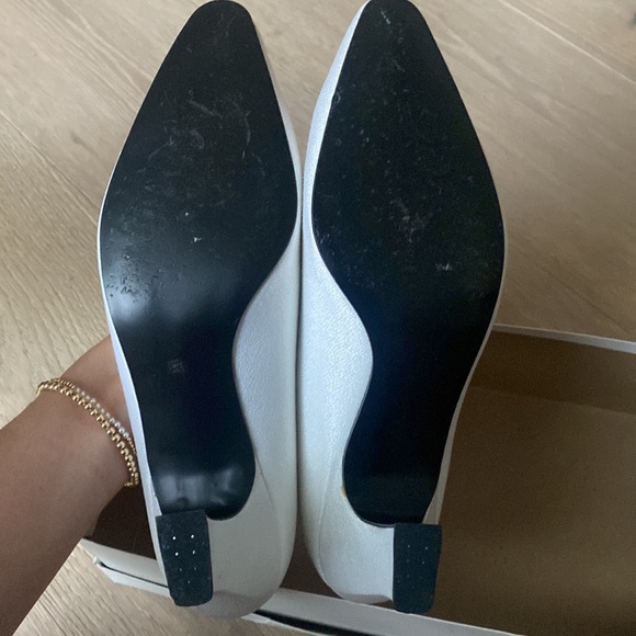 Dyeable 2 inch square toe heels - Picture 5 of 5